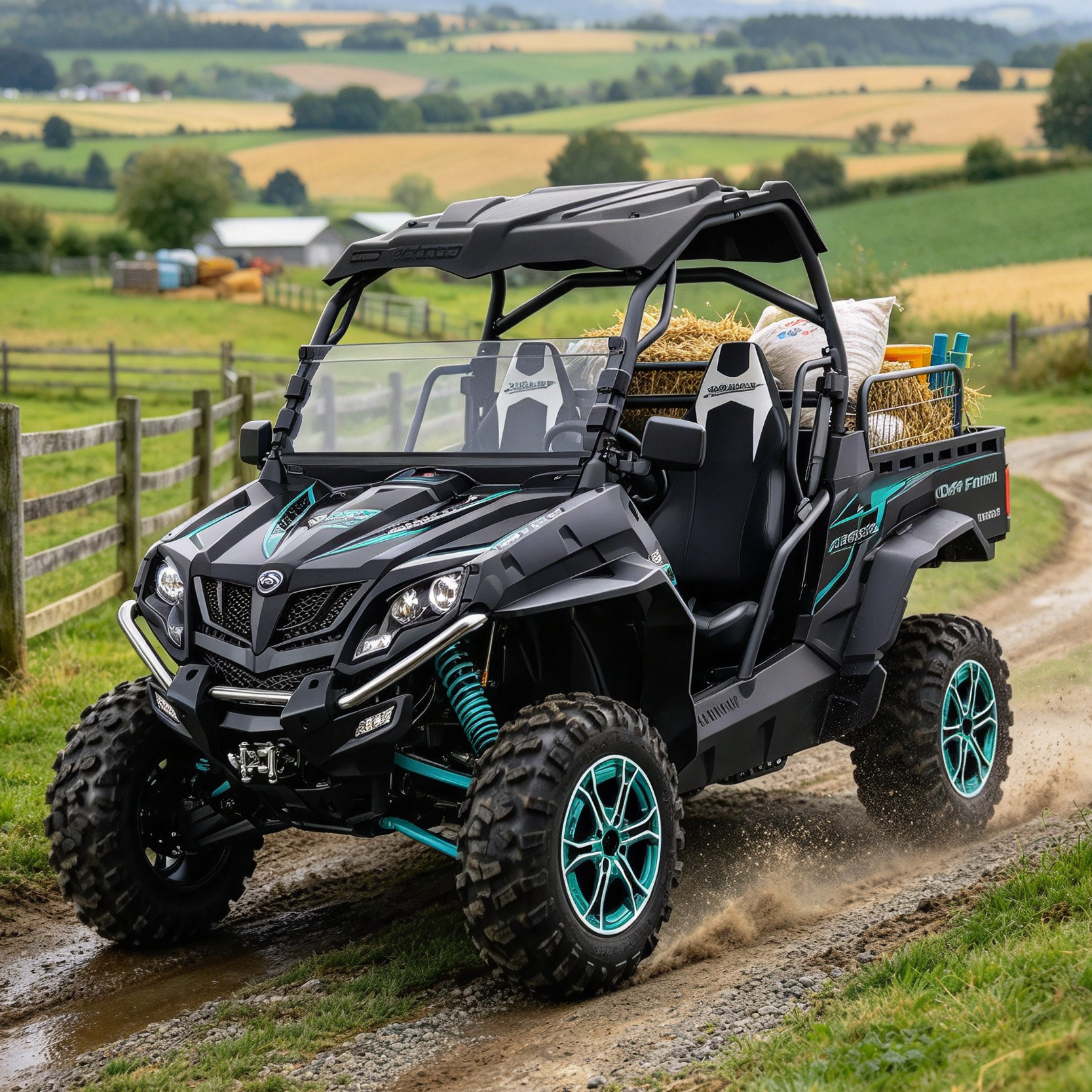 How to Drive an Off Road Farm UTV Safely on Slopes