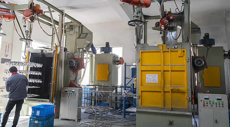 Surface Treatment Shot Blasting Workshop